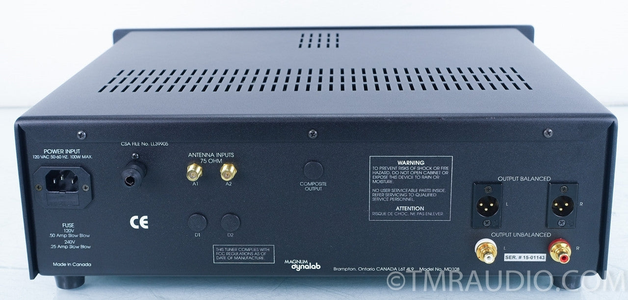 Magnum Dynalab MD108 FM Tuner in Factory Hard Case