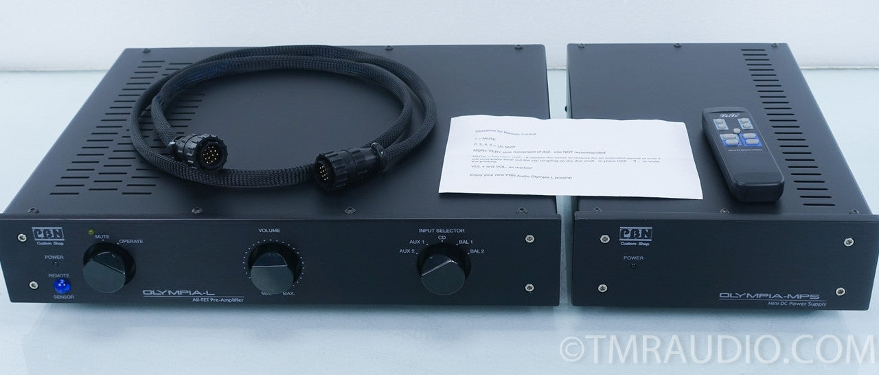 PBN Olympia-L Preamplifier in Factory Crate