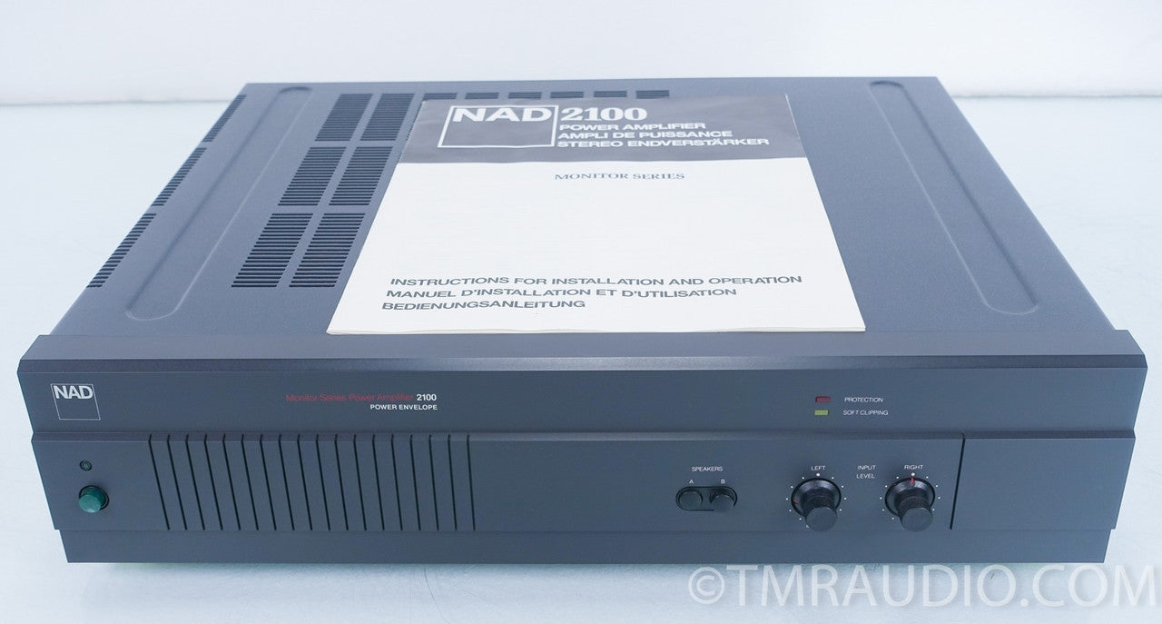 NAD 2100 Stereo Power Amplifier in Factory Box