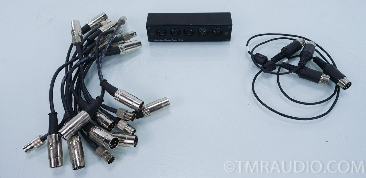 Meridian Slave Patch 511 + Patch Cords