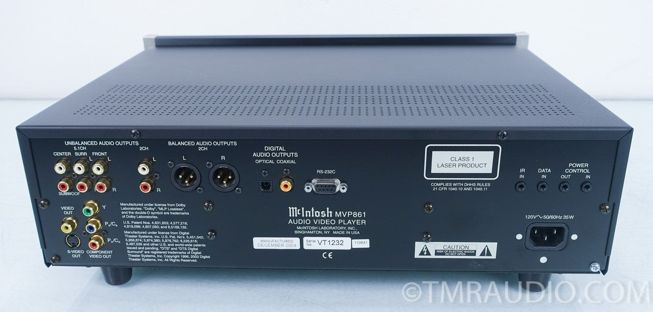 McIntosh MVP861 DVD/CD Player in Factory Box