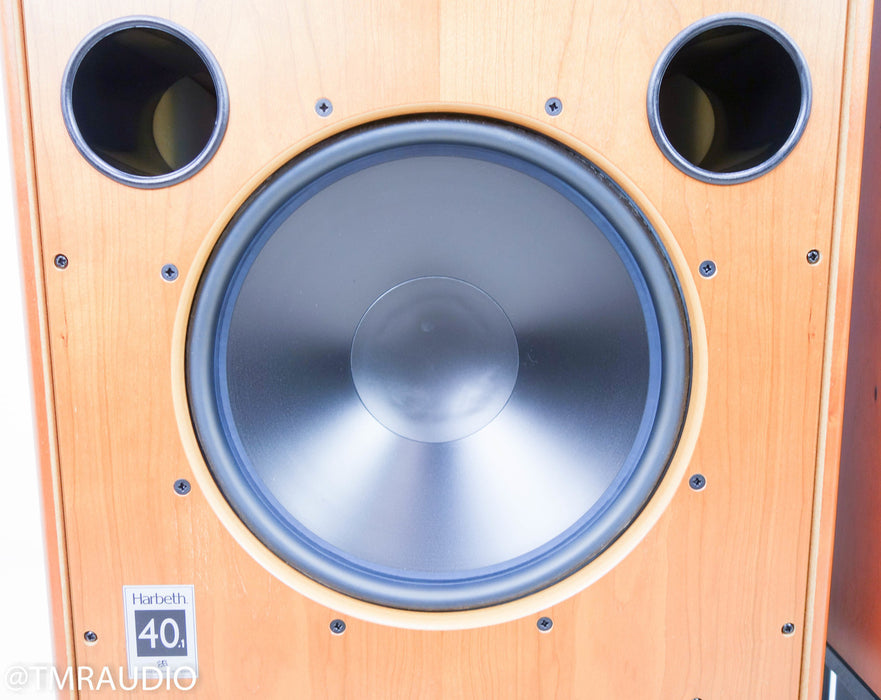 Harbeth 40.1 Speakers / 3-way Monitors w/ Stands