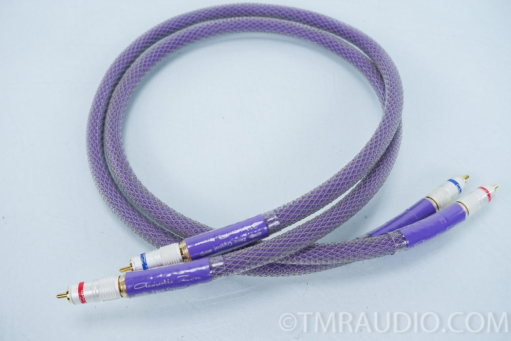 Acoustic Zen Zero Crystal Matrix Reference RCA Cables / Interconnects