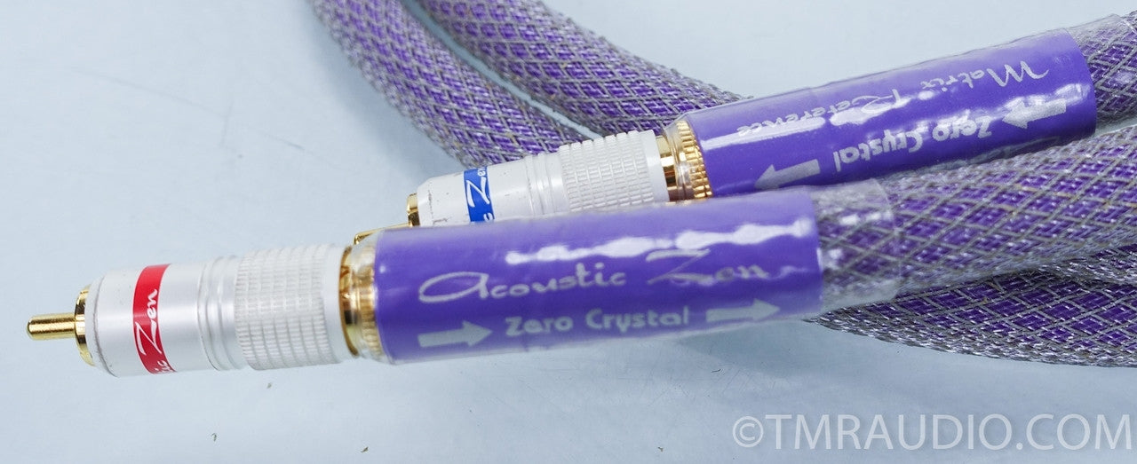 Acoustic Zen Zero Crystal Matrix Reference RCA Cables / Interconnects