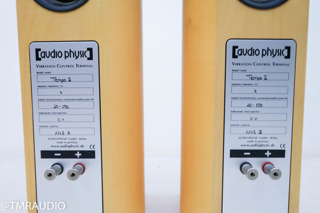 Audio Physic Tempo VI Floorstanding Speakers