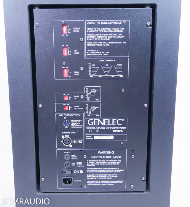 Genelec 1037B Active Monitor Speakers