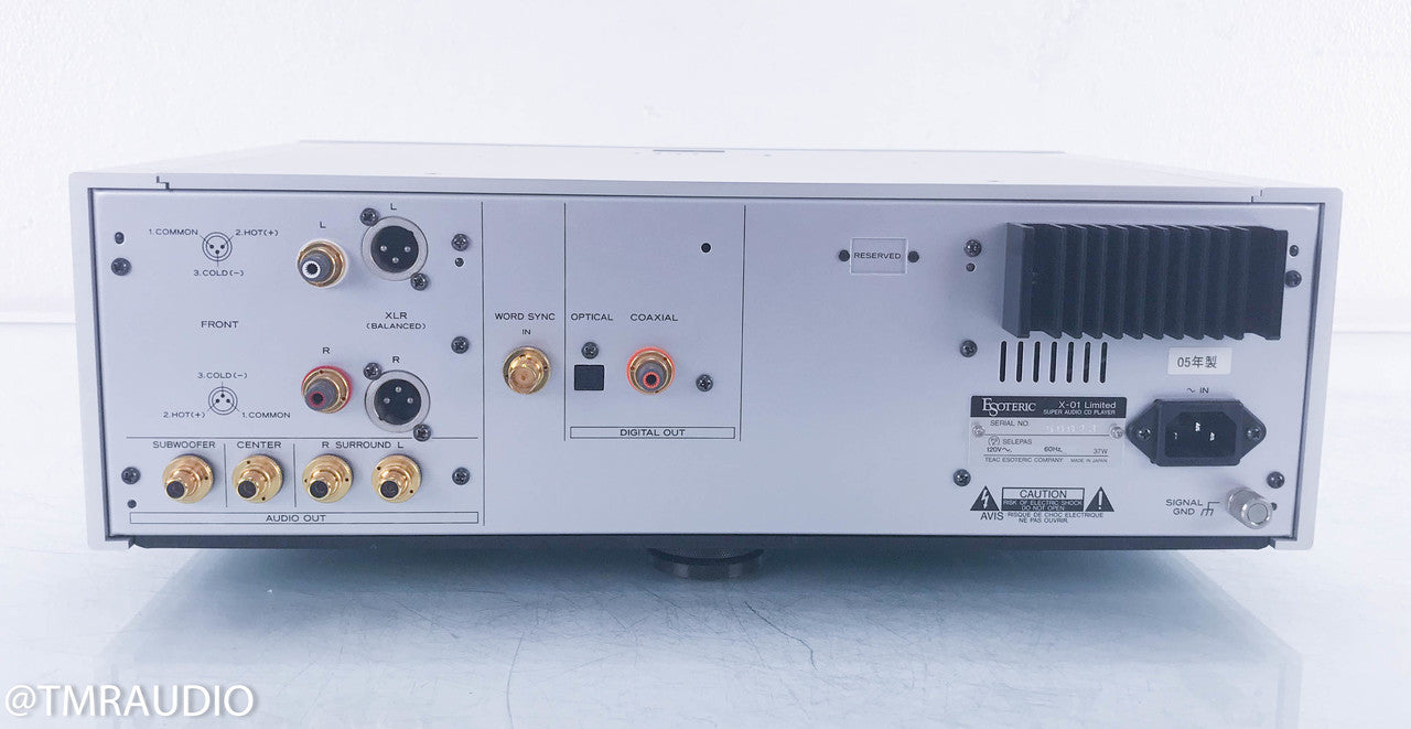 Esoteric X-01 SACD / CD Player