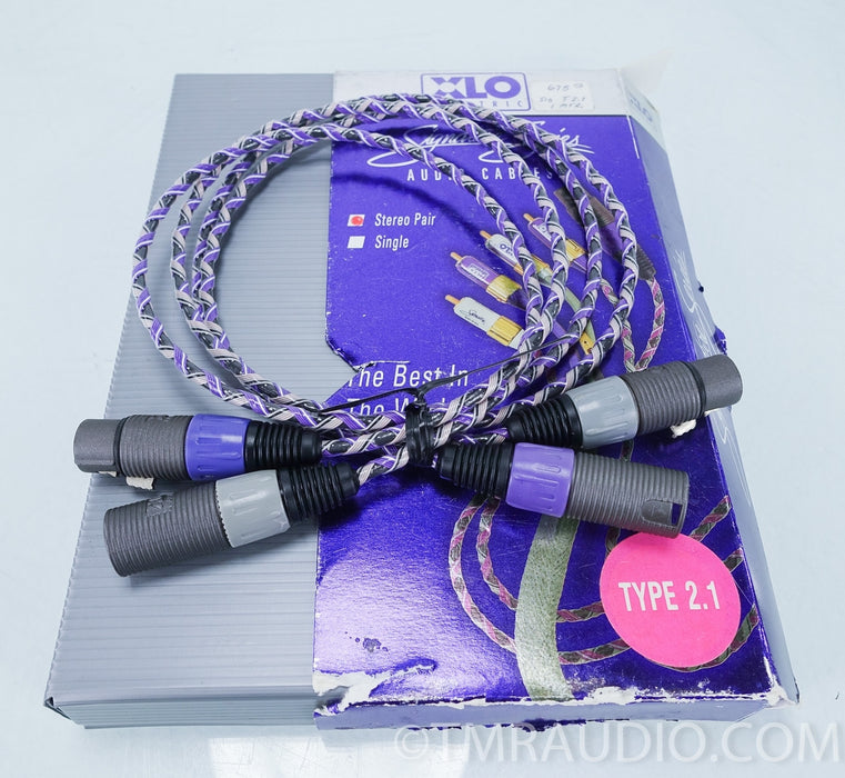 XLO Type 2.1 XLR Cables