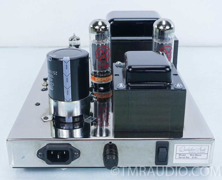 QuickSilver Mid Mono Monoblock Tube Amplifier
