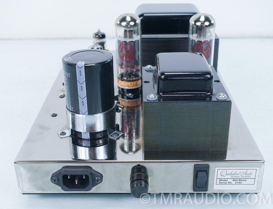 QuickSilver Mid Mono Monoblock Tube Amplifier