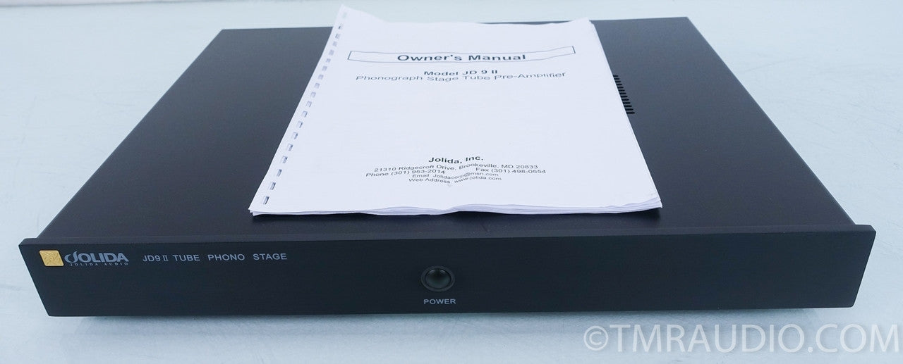 Jolida JD9 ii Phono Tube Preamplifier in Factory Box