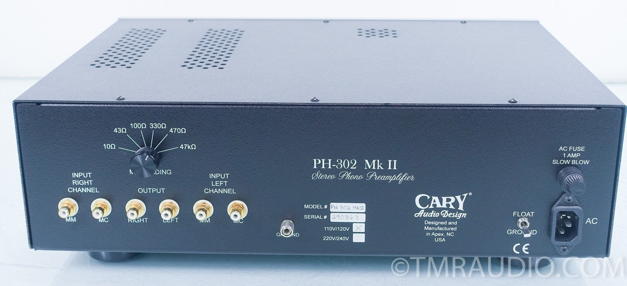 Cary Audio Design PH-302 mk ii Tube Phono Preamplifier in Factory Box
