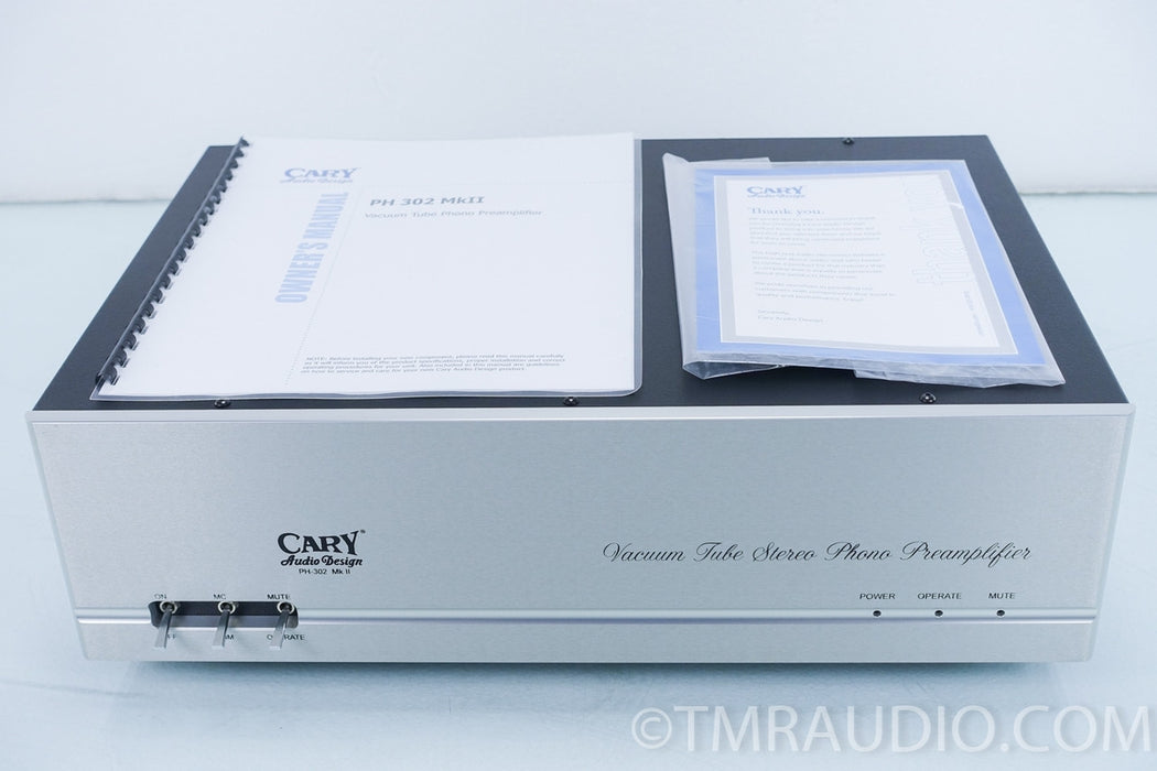 Cary Audio Design PH-302 mk ii Tube Phono Preamplifier in Factory Box