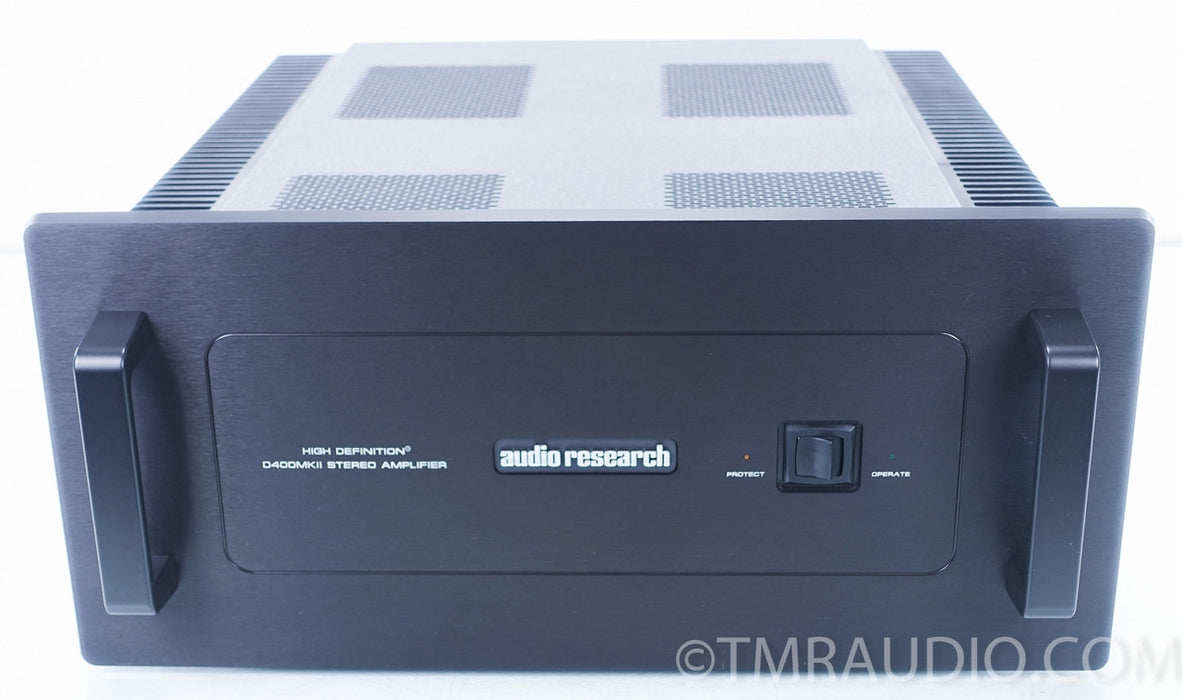 Audio Research D400 MkII Power Amplifier in Factory Box