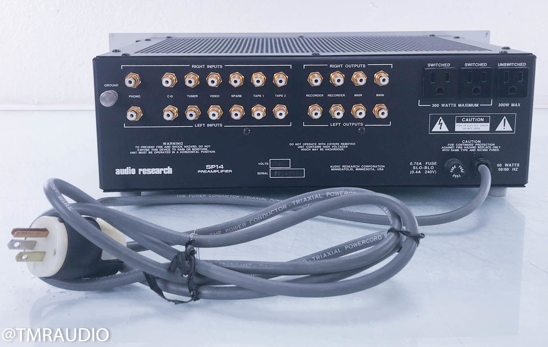 Audio Research SP14 Hybrid Tube Stereo Preamplifier