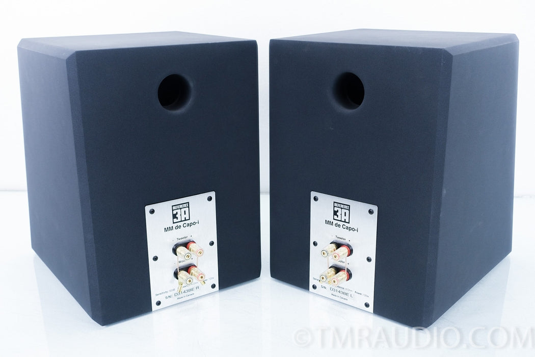 Ref 3a MM De Capo Be Speakers w/ Stands in Factory Boxers