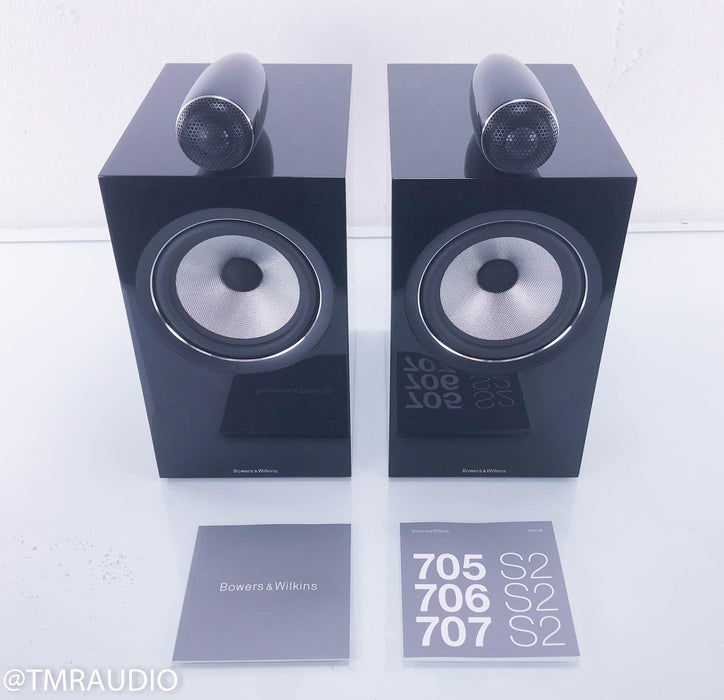 B&W 705 S2 Bookshelf Speakers