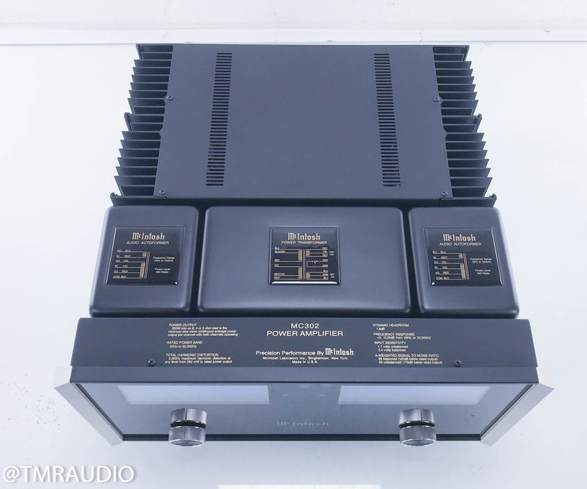 McIntosh MC302 Stereo Power Amplifier