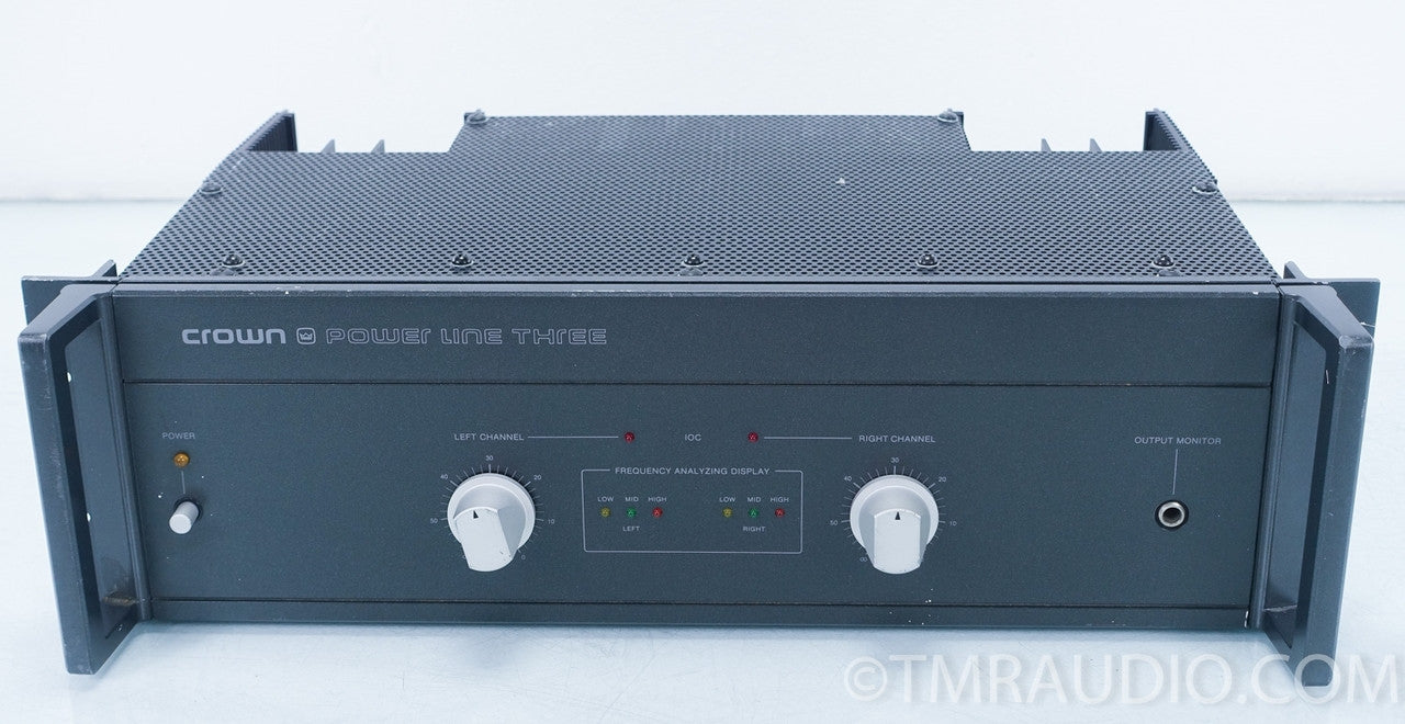 Crown Power Line Three PL-3 Vintage Power Amplifier