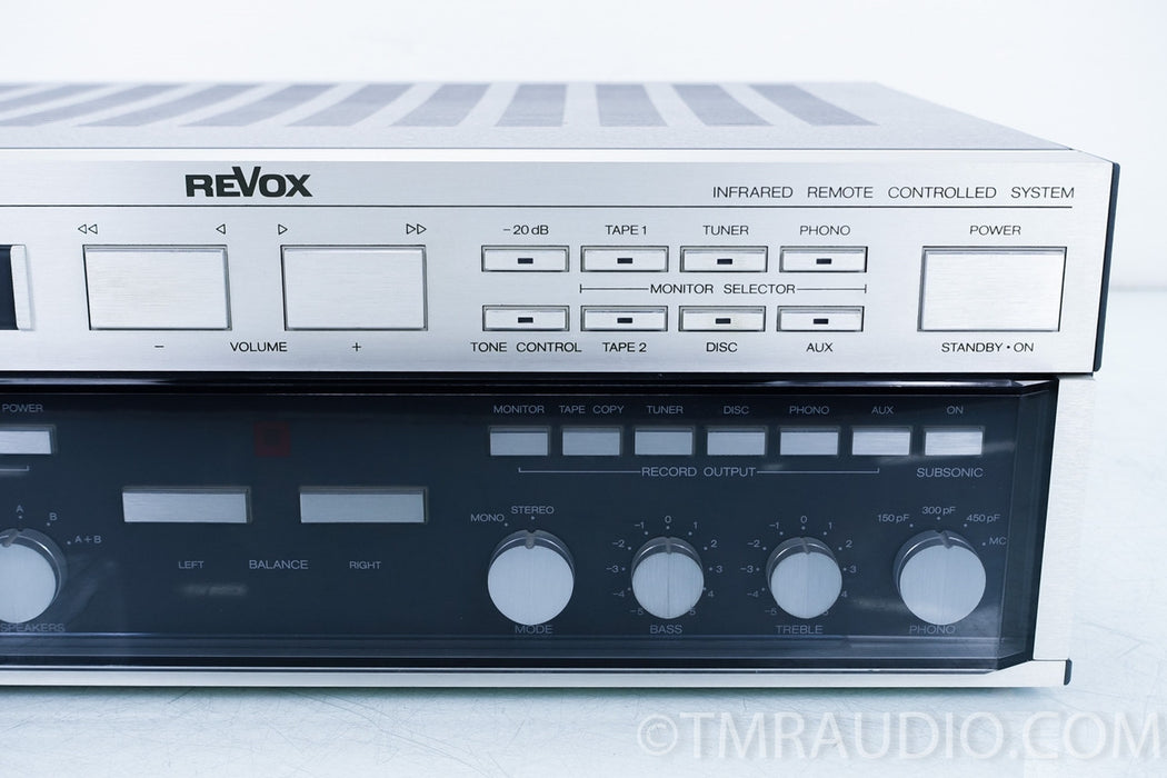 Revox B251 Vintage Integrated Amplifier in Factory Box