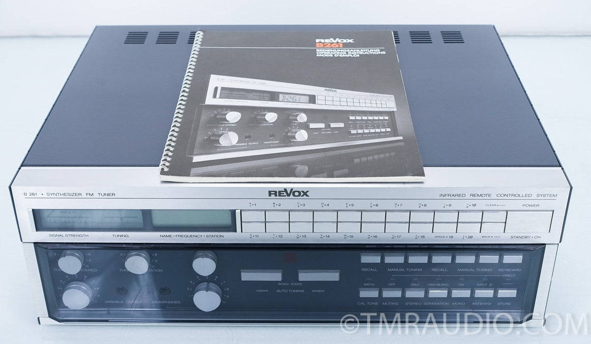 Revox B261 Vintage FM Tuner in Factory Box