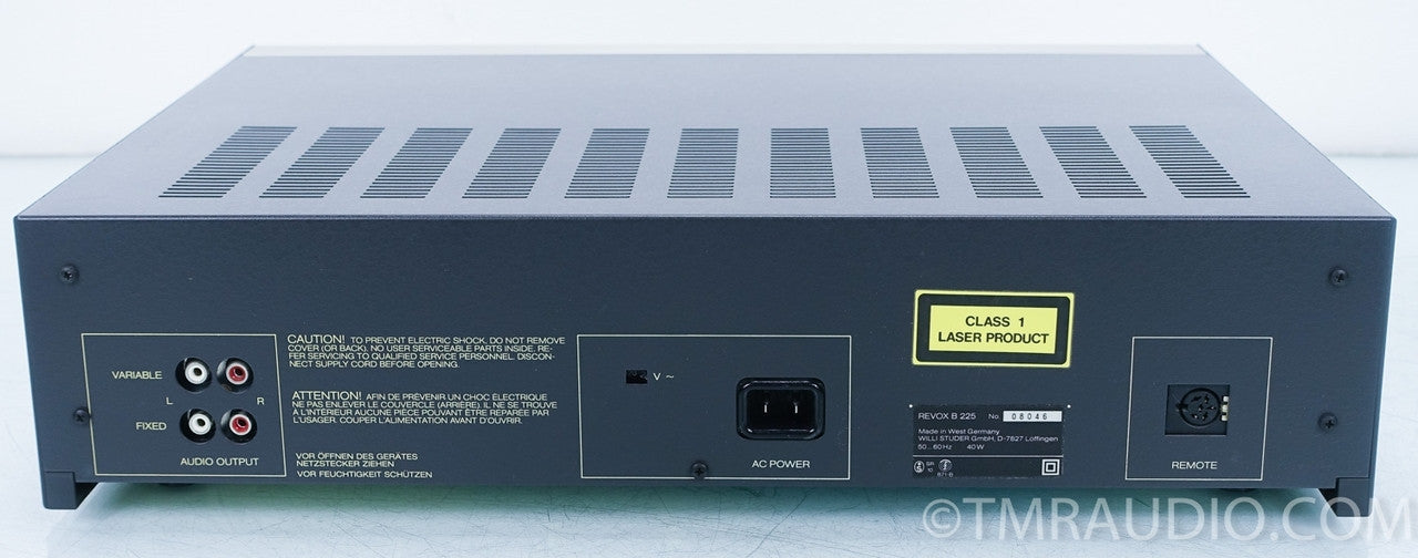 Revox B225 CD Player in Factory Box