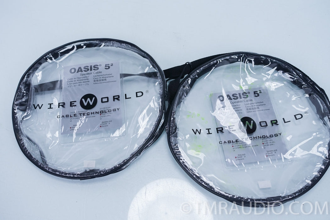 WireWorld Oasis 5.2 Speaker Cables