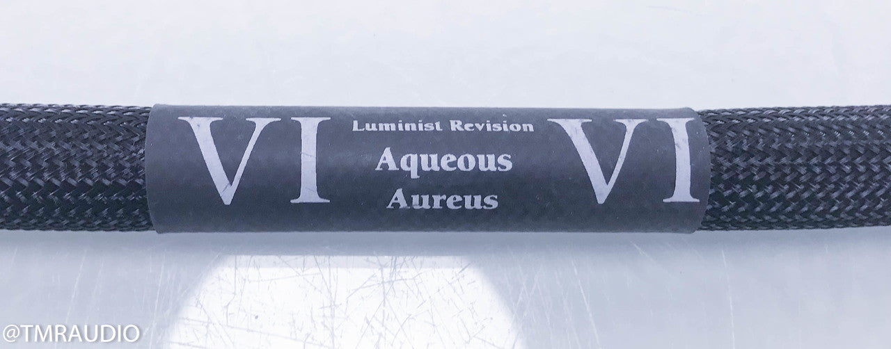 Purist Audio Design Aqueous Aureus Luminist Revision XLR Cables