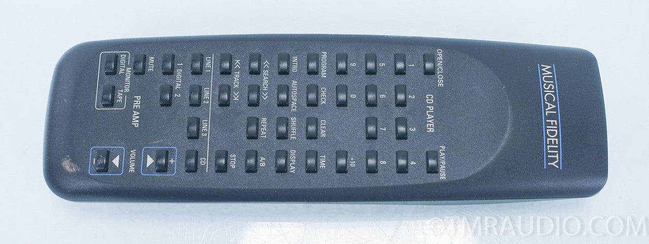 Musical Fidelity CD-PRE Remote Control