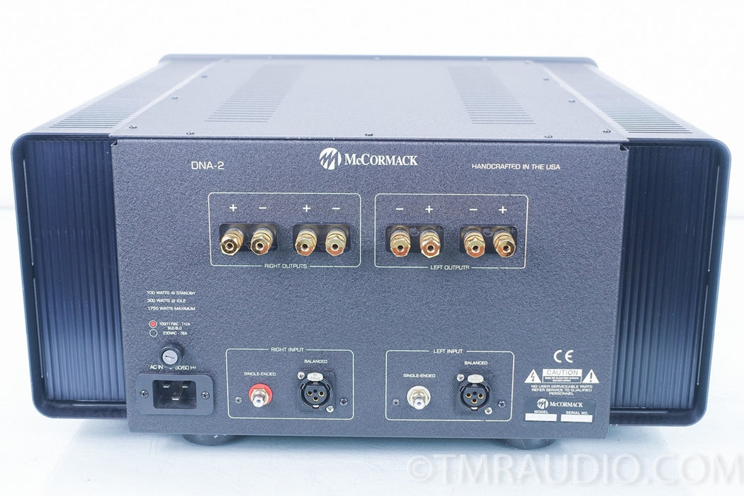 McCormack DNA-2 Deluxe Revision B+ Power Amplifier in Factory Crate