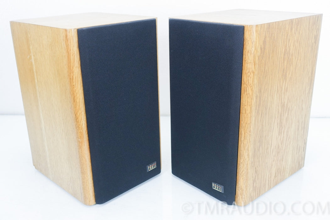 Phase Tech PC80 Vintage Bookshelf Speakers