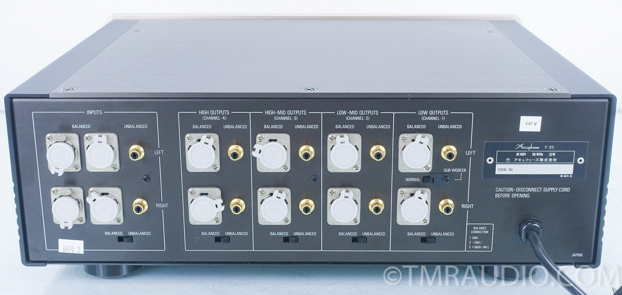 Accuphase F-25 Frequency Dividing Network