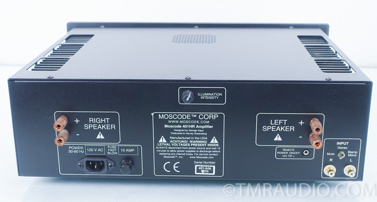 Moscode 401HR Tube Hybrid Power Amplifier in Factory Box
