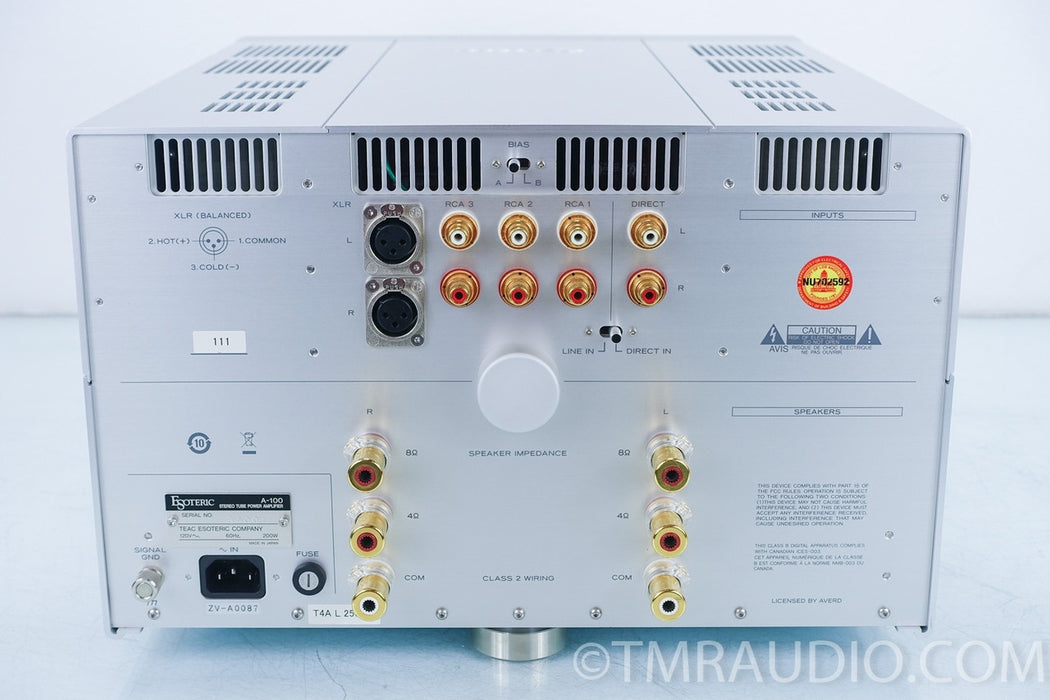 Esoteric A-100 Integrated Tube Amplifier