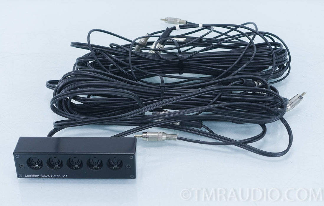 Meridian Slave Patch 511 with Speaker cables / patch cords