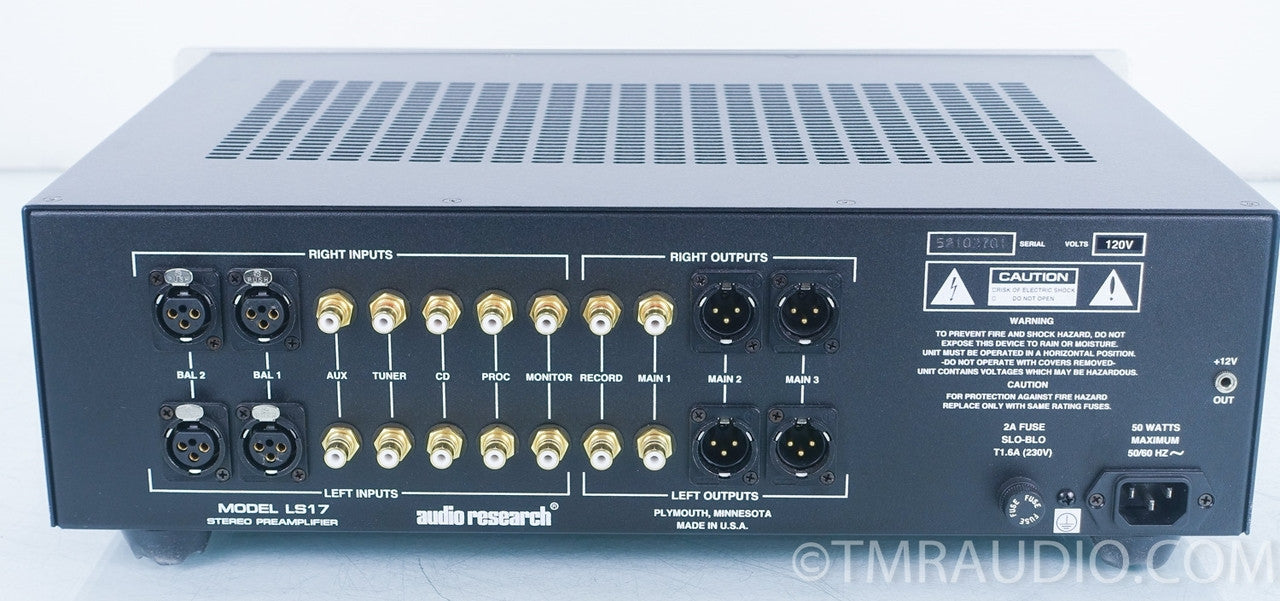 Audio Research LS17 SE Tube Preamplifier in Factory Box ($5500 MSRP)