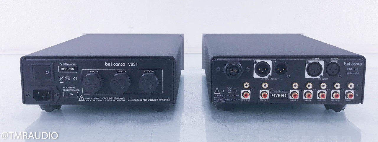 Bel Canto e.One Pre3 VB Stereo Preamplifier w/ VBS1 Battery Supply