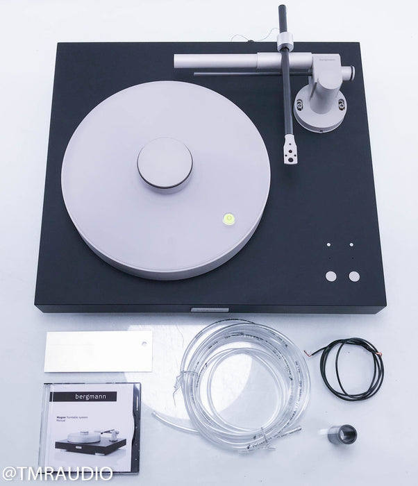 Bergmann Magne Turntable w/ 1.5m Grover Huffman Interconnect (No cartridge)