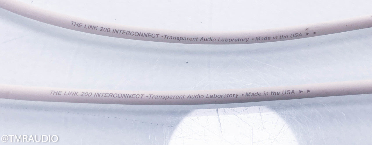 Transparent The Link 200 RCA Cables