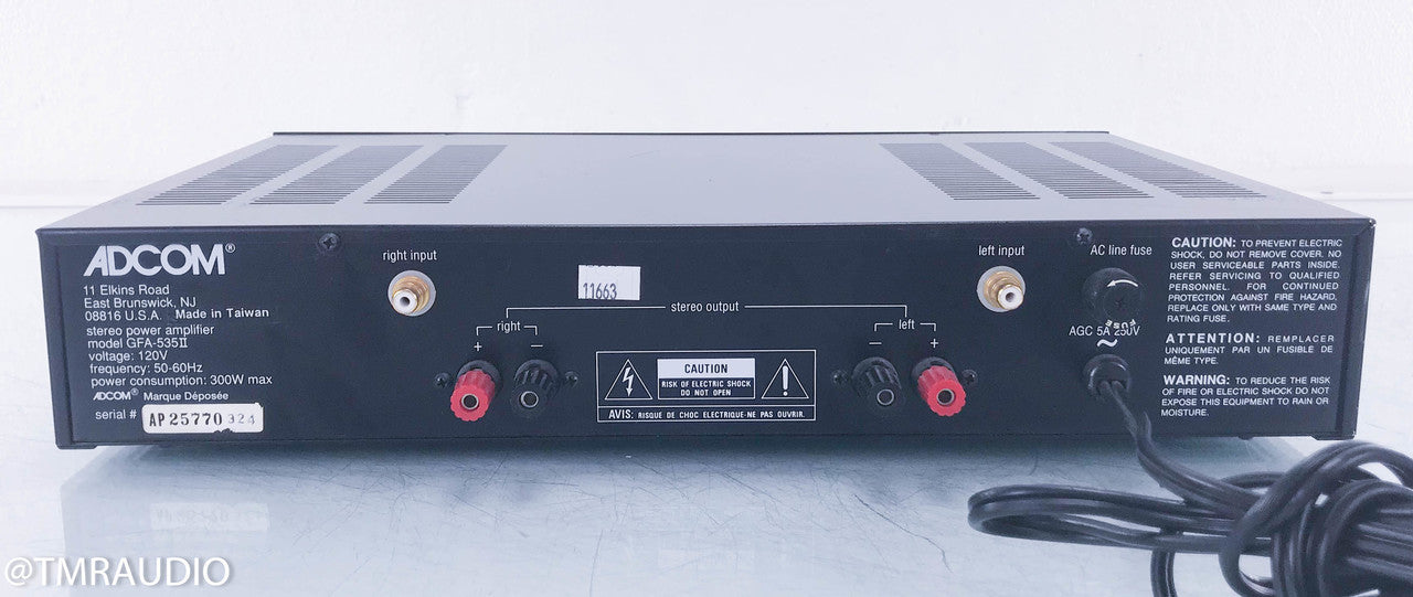 Adcom Model GFA-535 II Stereo Power Amplifier