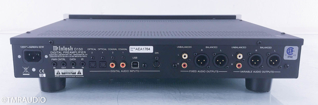McIntosh D150 Stereo Digital Preamplifier