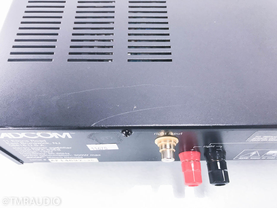 Adcom Model GFA-535 II Stereo Power Amplifier