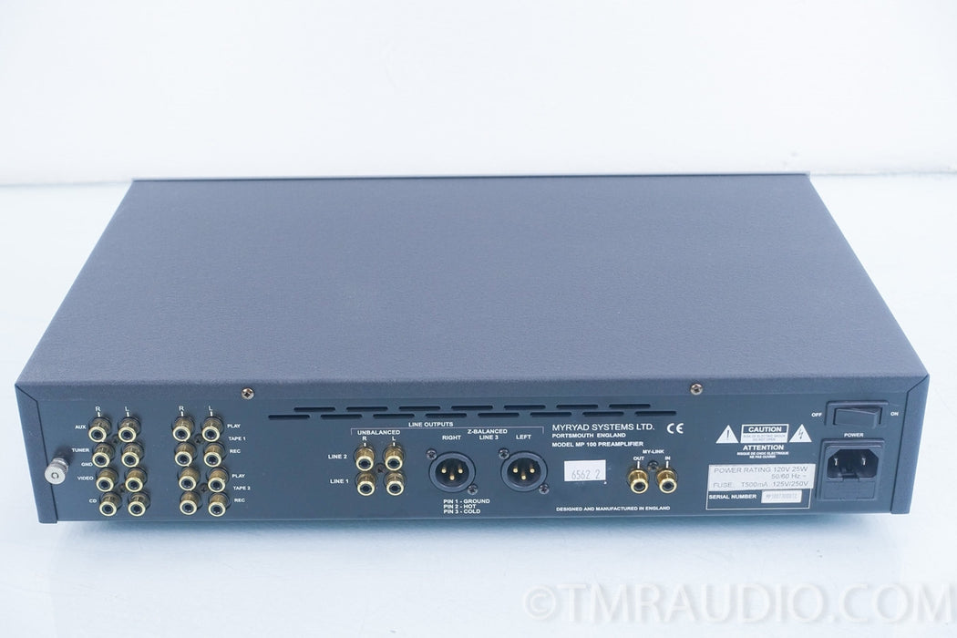 Myryad MP100 Stereo Preamplifier / Preamp EC