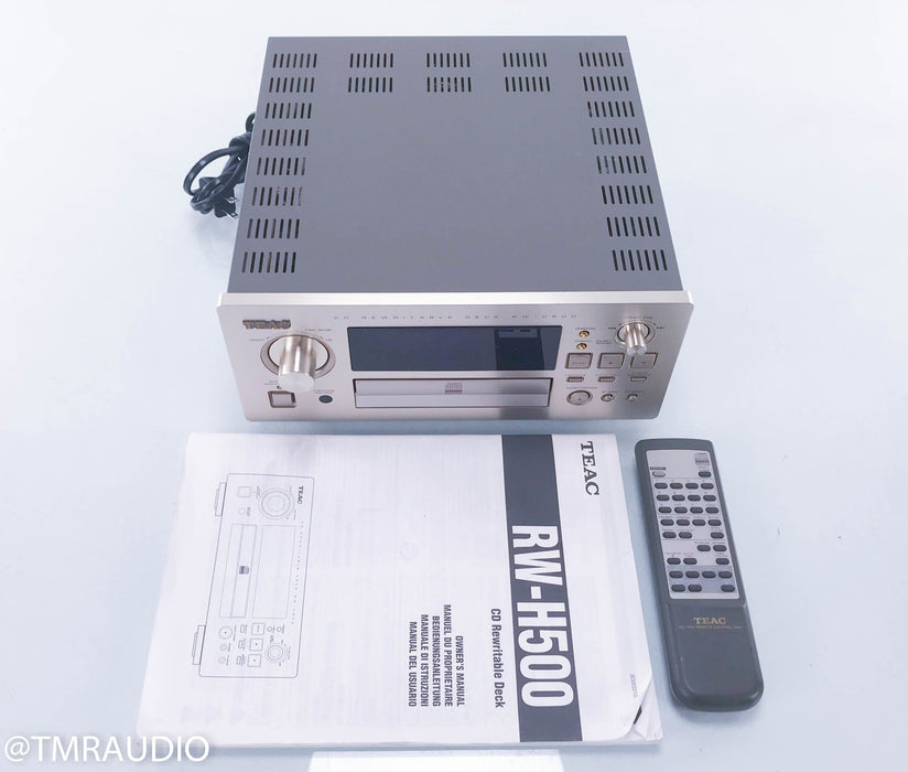 TEAC RW-H500 Reference Series CD Rewritable Deck / Player