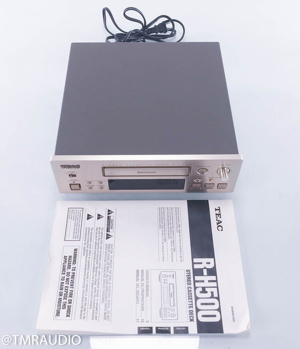 Teac R-H500 Reference Series Stereo Cassette Deck / Tape Recorder