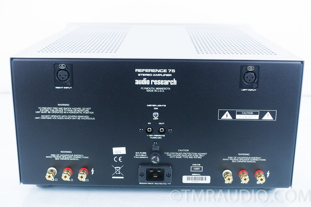 Audio Research Reference 75 Tube Power Amplifier