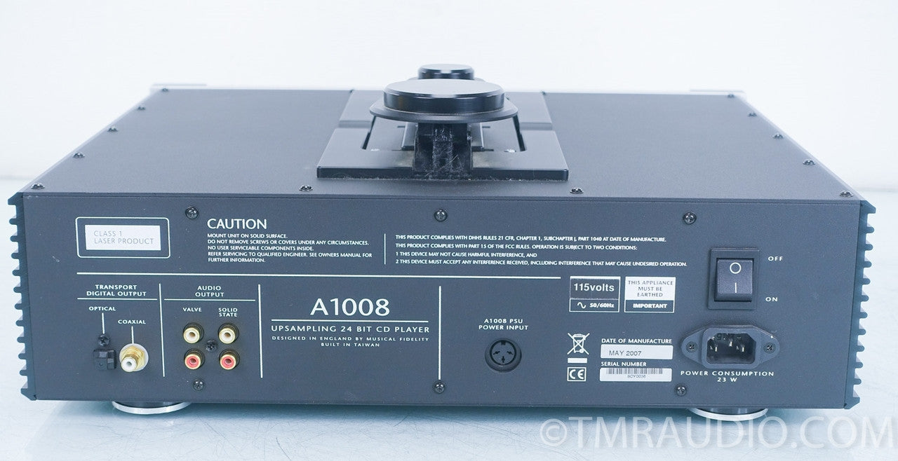 Musical Fidelity A1008 CD Player in Factory Box