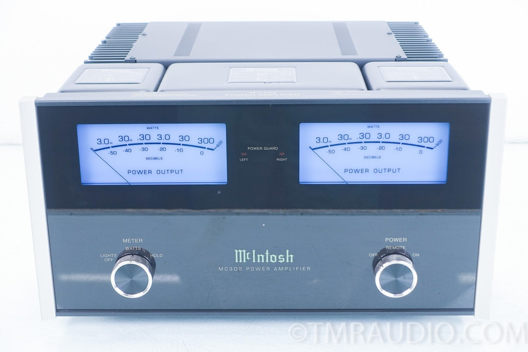 McIntosh MC302 Stereo Power Amplifier in Factory Box