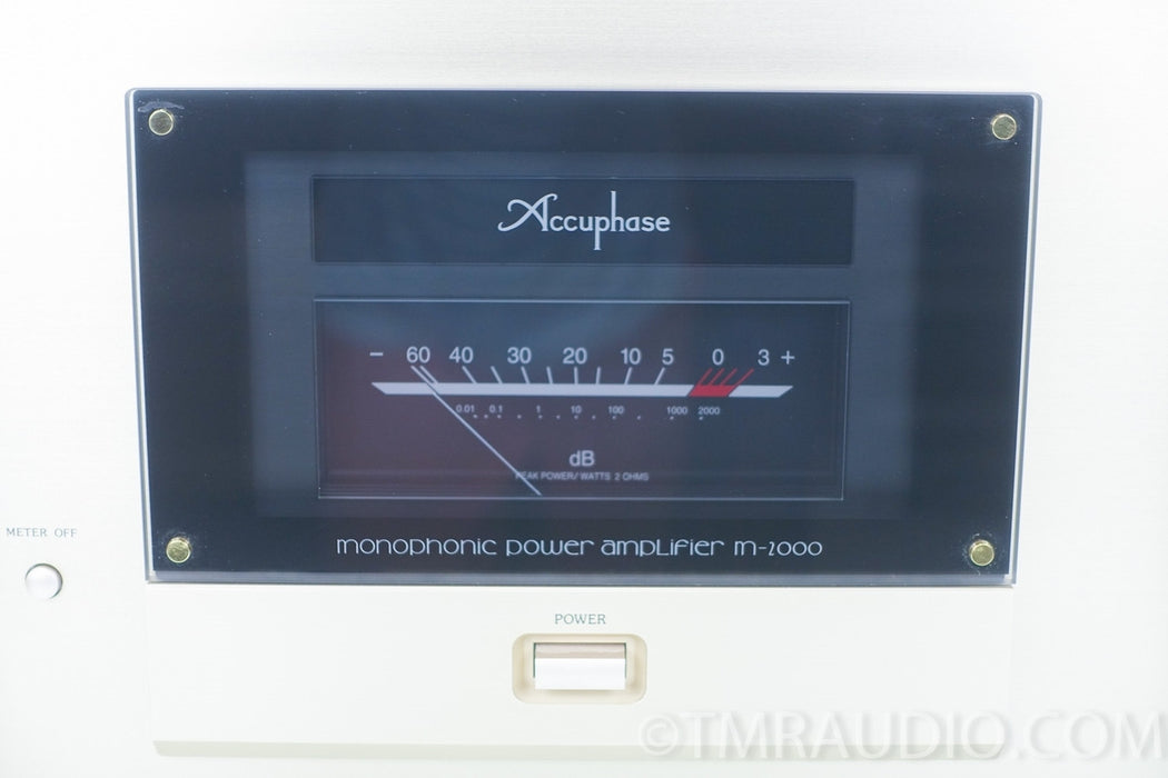 Accuphase M-2000 Mono Power Amplifiers