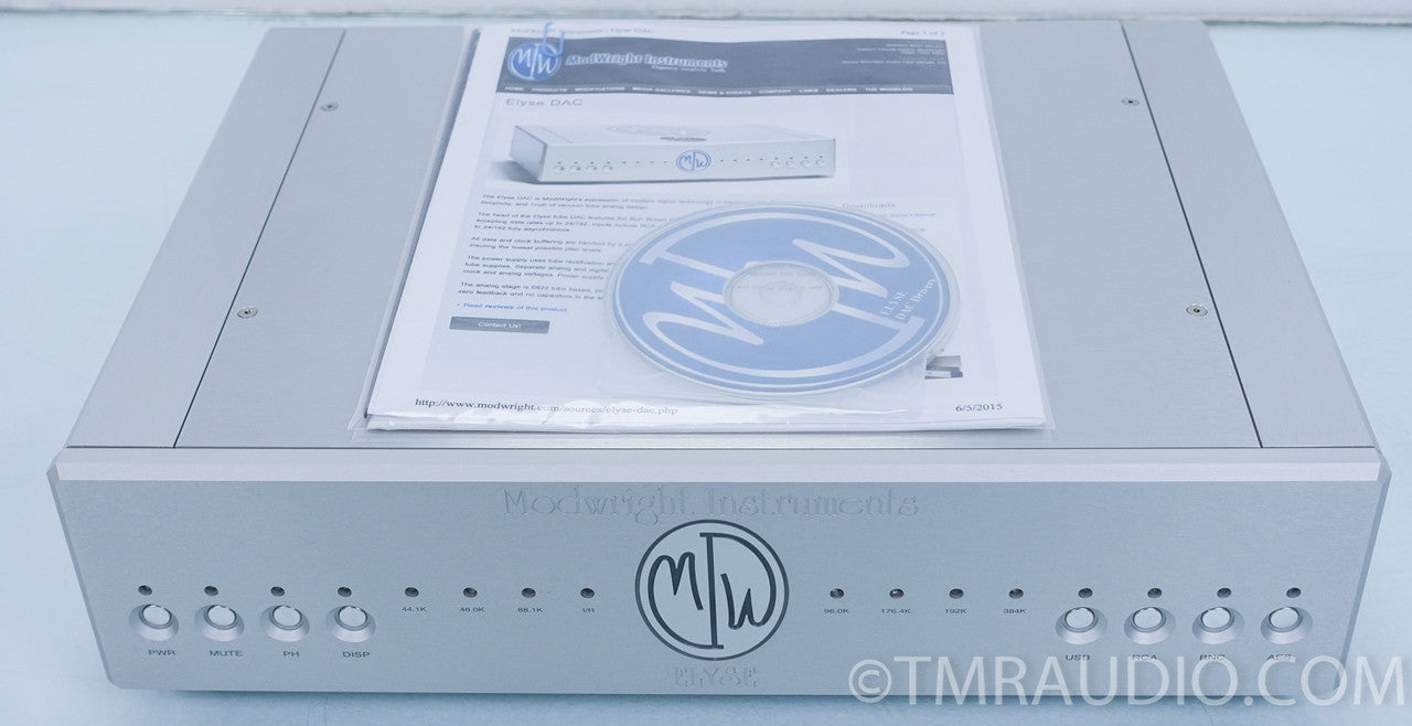 Modwright Instruments Elyse Tube DAC